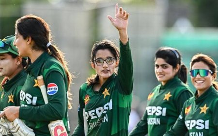 Pakistan Women defeated Ireland in the third T20.