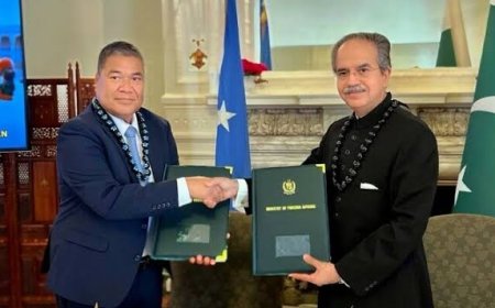 Pakistan has established diplomatic relations with the Federated States of Micronesia.