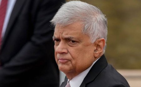 Former Sri Lankan President Wickremesinghe has been arrested on charges of misappropriation of public funds.