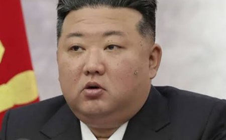 State media say North Korean leaders are overseeing a new missile test.