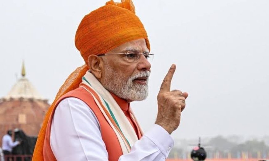Faced with US tariffs, Indian Prime Minister Modi vows self-reliance.