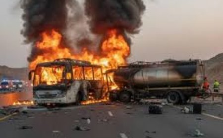 Dozens of Indian pilgrims died in a bus accident in Saudi Arabia.