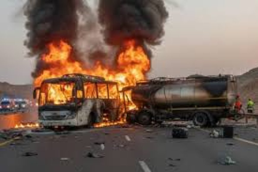 Dozens of Indian pilgrims died in a bus accident in Saudi Arabia.