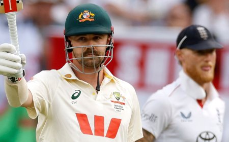 Four overs of chaos - second Test begins with more Ashes drama