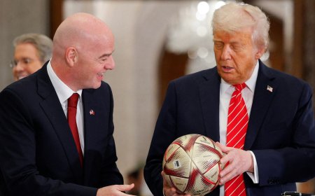 Trump and Infantino - too close for comfort?
