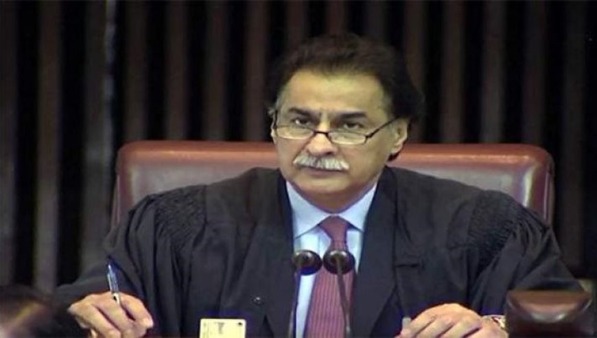 Speaker National Assembly Sardar Ayaz Sadiq announced the procedure for appointing the opposition leader.