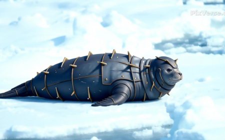 What does the bearded seal eat?