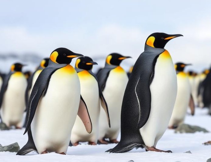 Where are king penguins found?